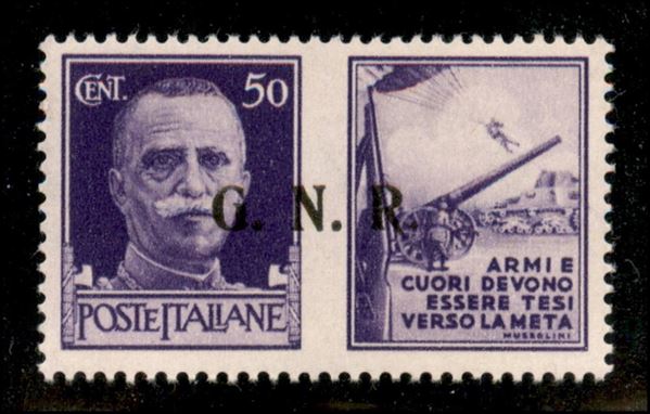 ITALIA / RSI / G.N.R. Brescia / Propaganda di Guerra