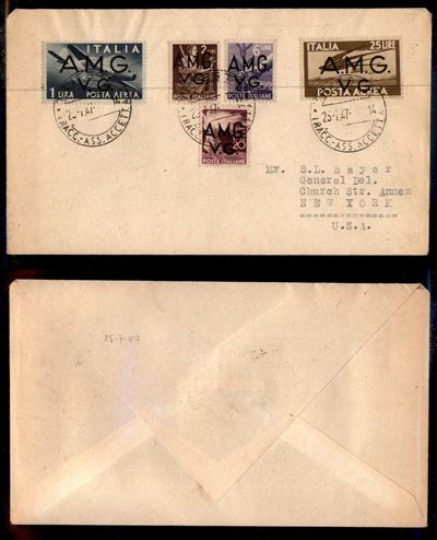 Italia / Trieste / Trieste Amg Vg / Aerogrammi