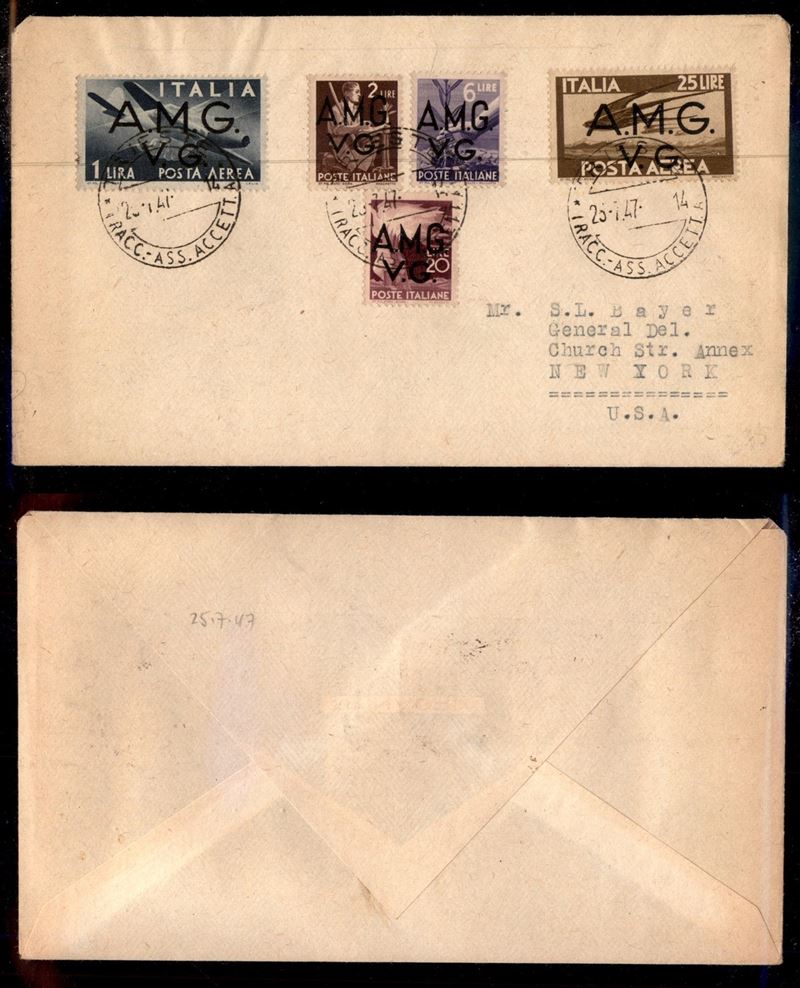 Italia / Trieste / Trieste Amg Vg / Aerogrammi