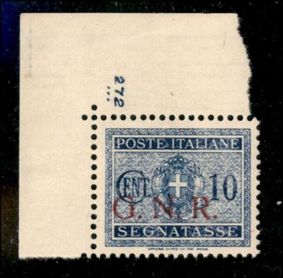 Italia / Rsi / G.n.r. Brescia / Segnatasse