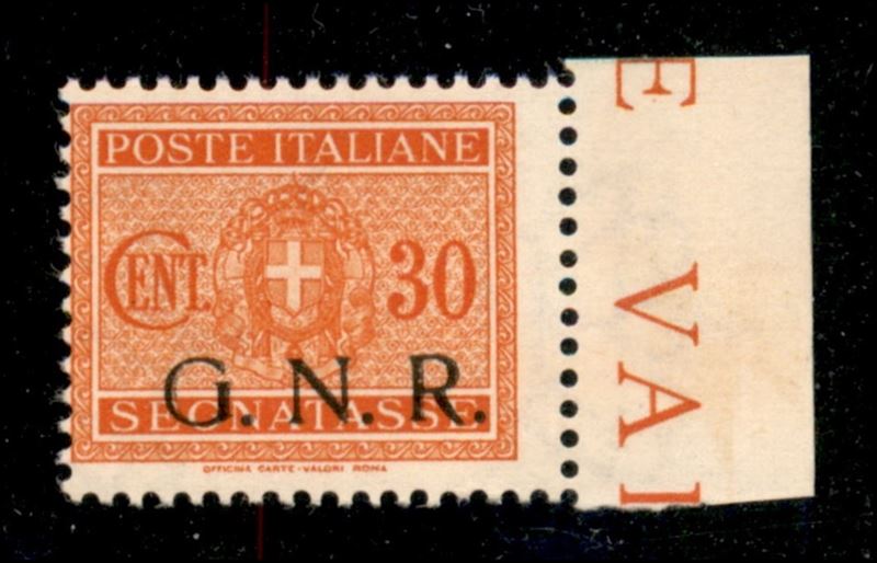 Italia / Rsi / G.n.r. Brescia / Segnatasse