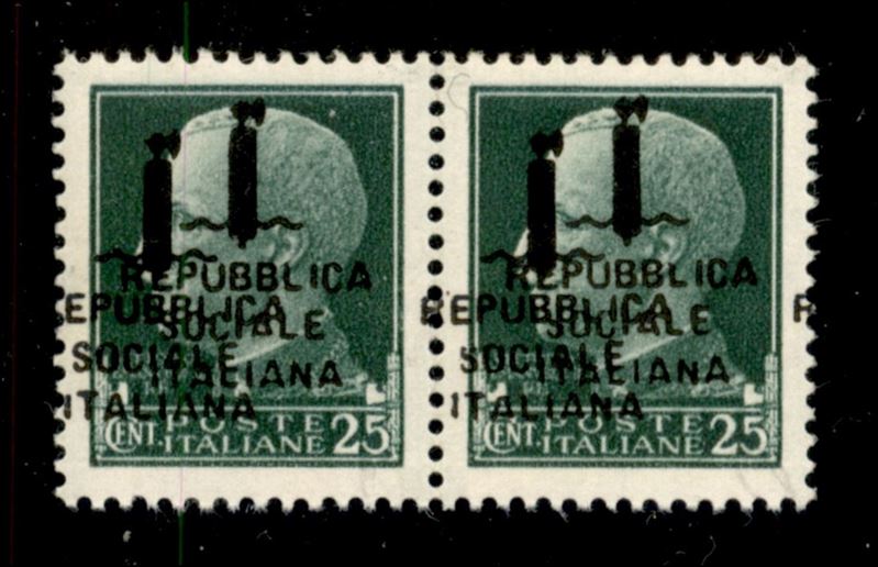 Italia / Rsi / Provvisori / Posta Ordinaria