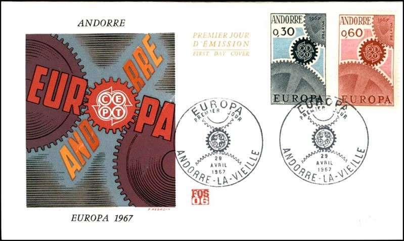 Andorra Francese / Posta Ordinaria