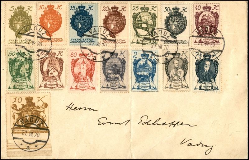 Liechtenstein / Posta Ordinaria