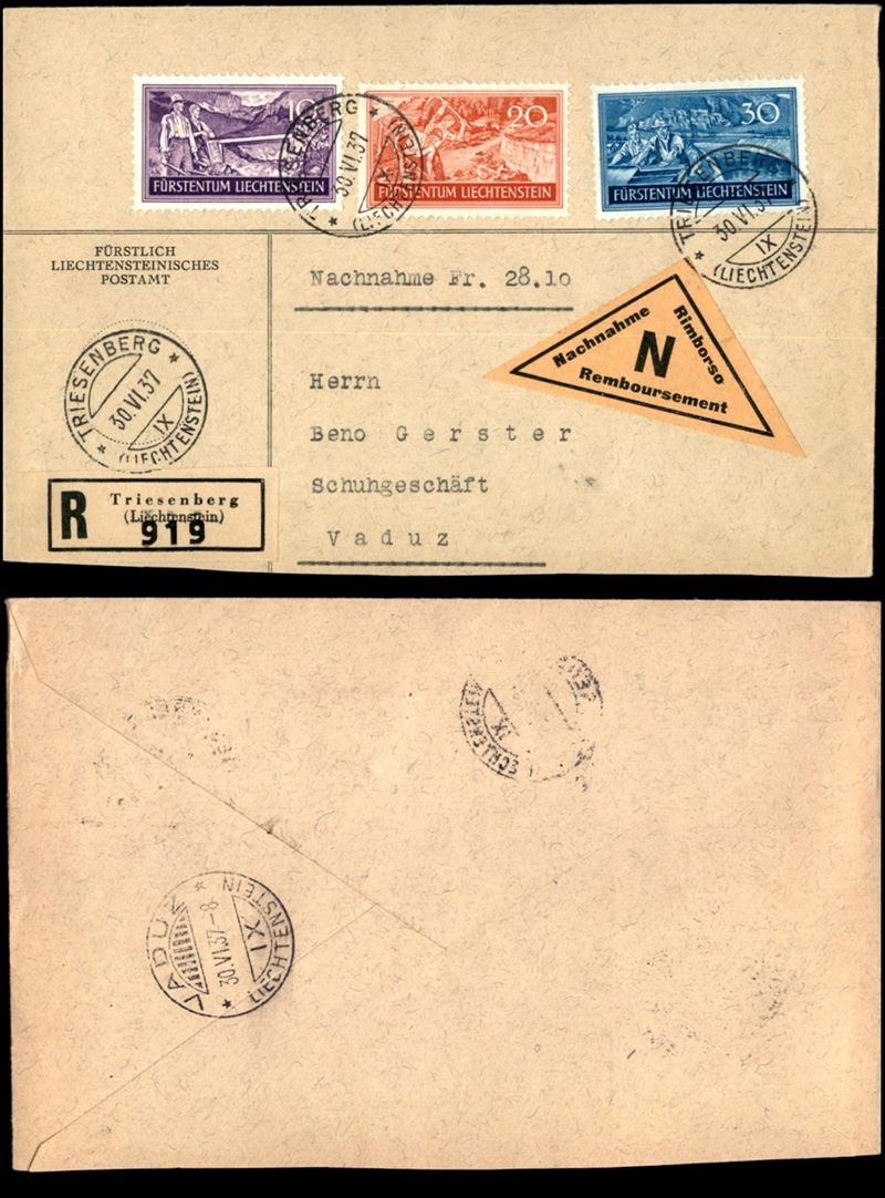 Liechtenstein / Posta Ordinaria