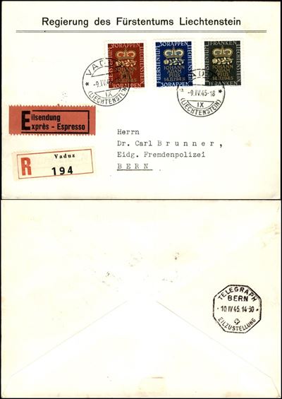 Liechtenstein / Posta Ordinaria