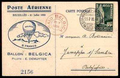 Belgio / Aerogrammi