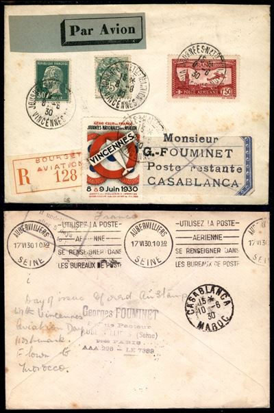 Francia / Aerogrammi