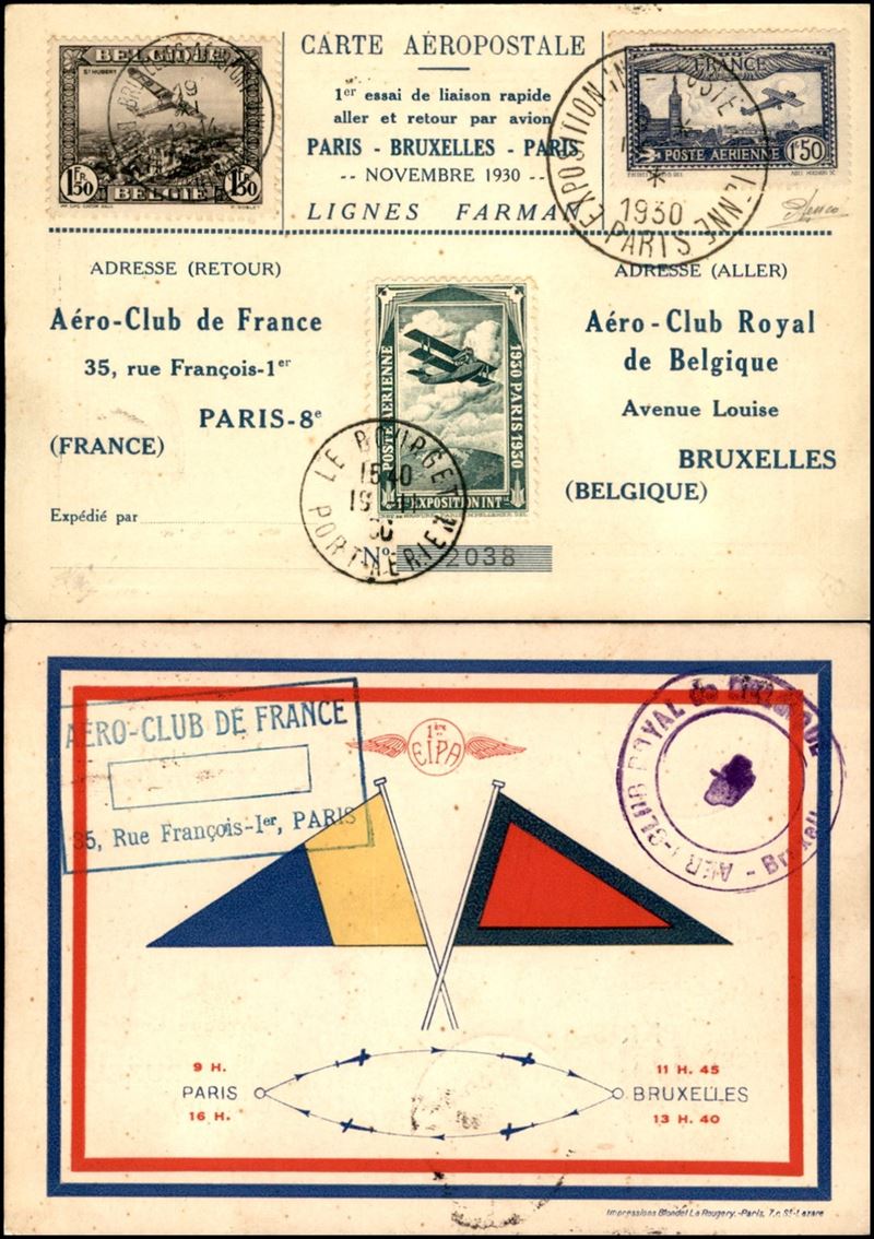 Francia / Aerogrammi