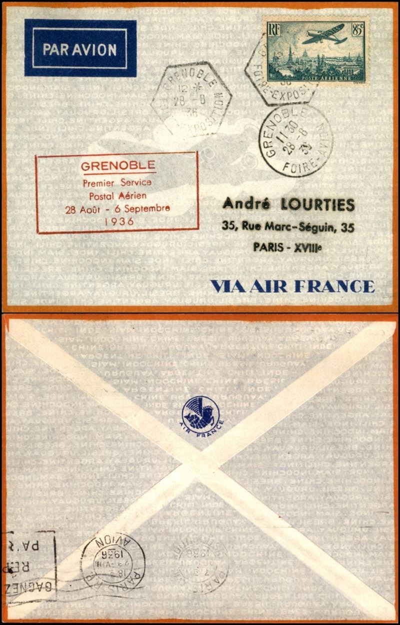 Francia / Aerogrammi