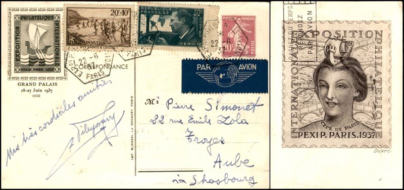 Francia / Aerogrammi
