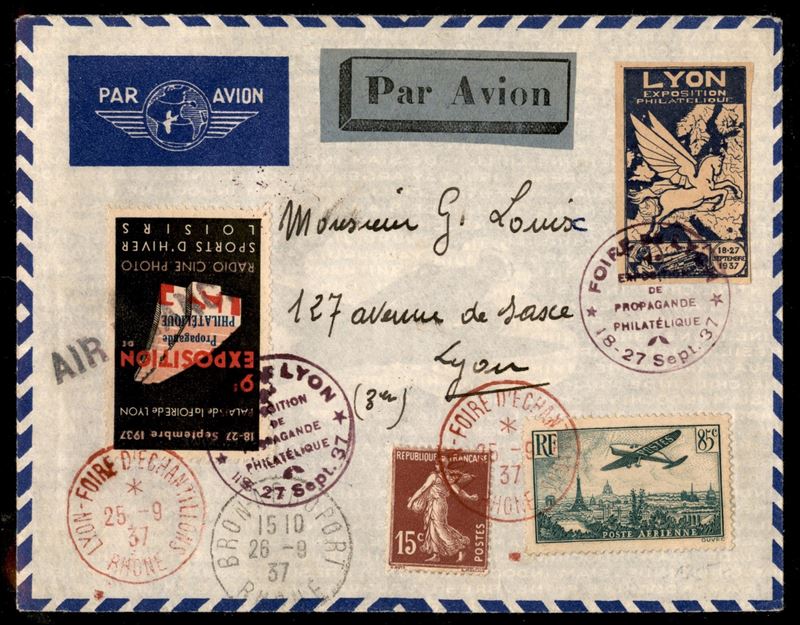 Francia / Aerogrammi