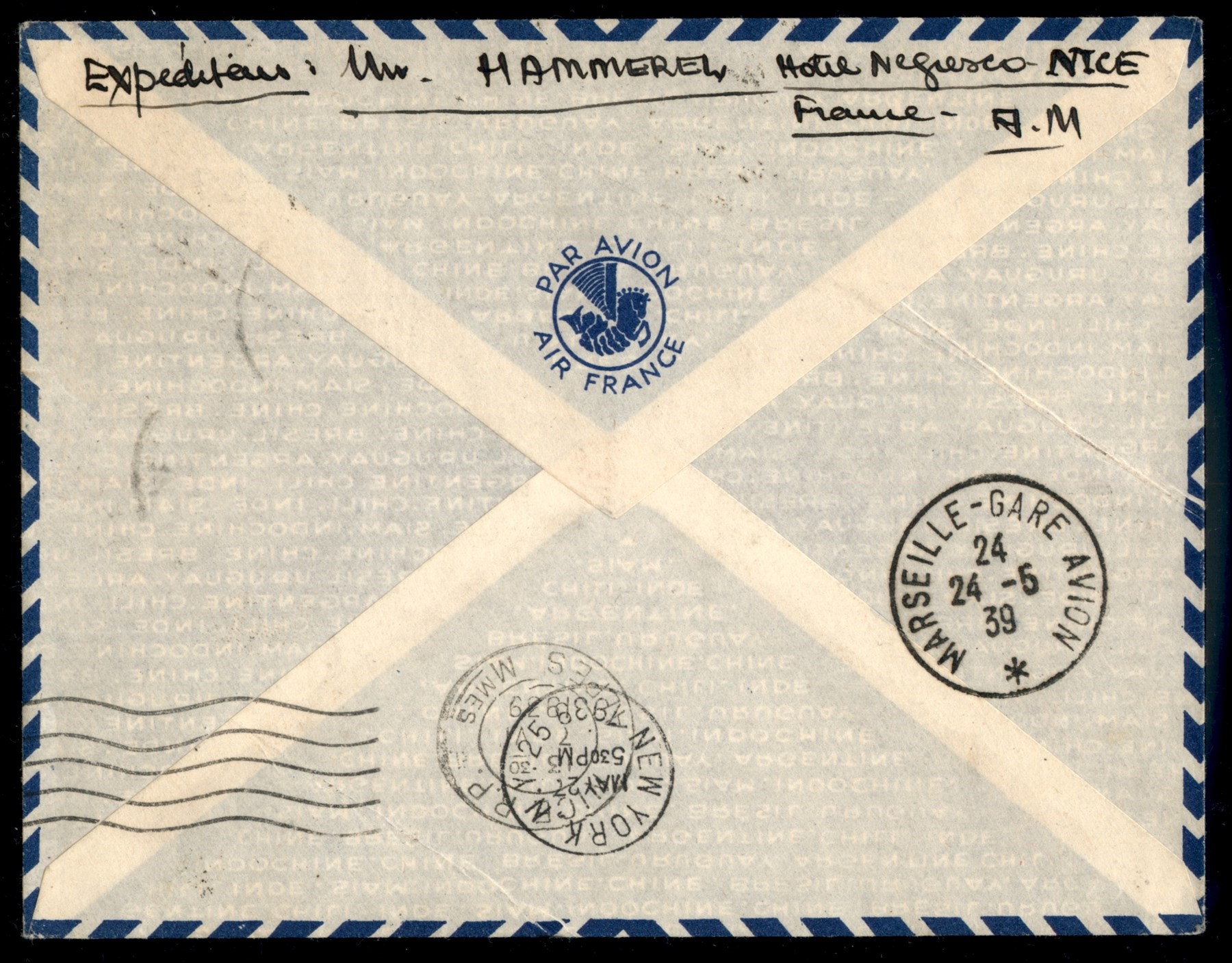 Francia / Aerogrammi