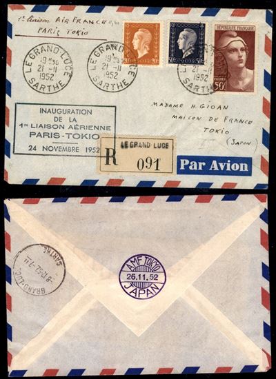 Francia / Aerogrammi