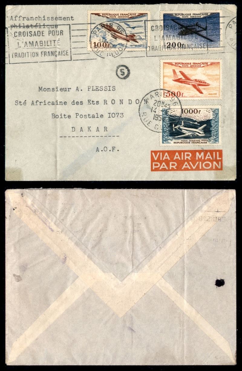 Francia / Aerogrammi