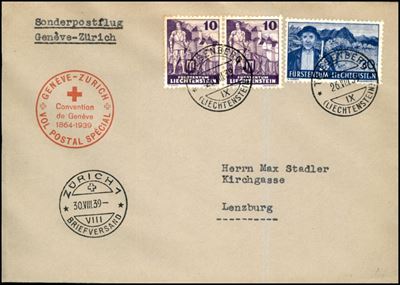 Liechtenstein / Aerogrammi