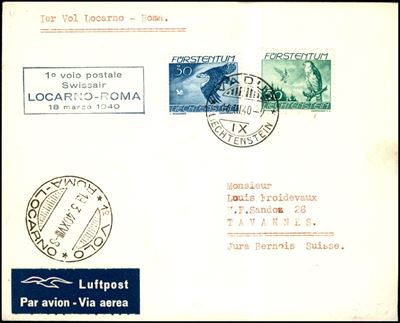 Liechtenstein / Aerogrammi