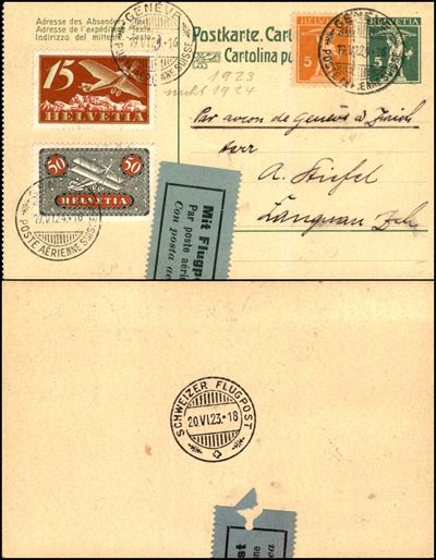 Svizzera / Aerogrammi