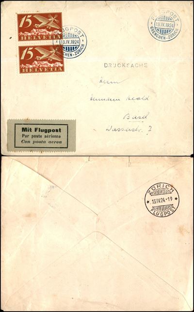 Svizzera / Aerogrammi