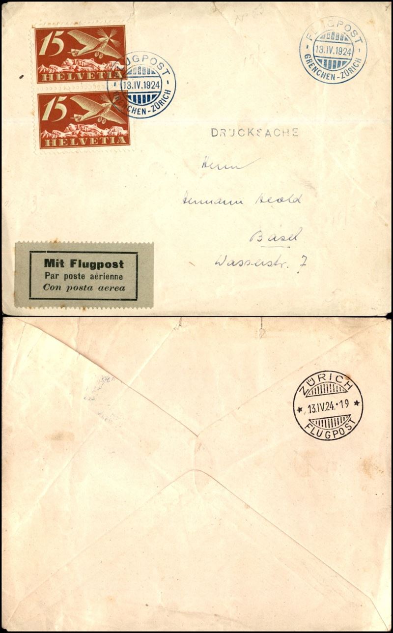 Svizzera / Aerogrammi