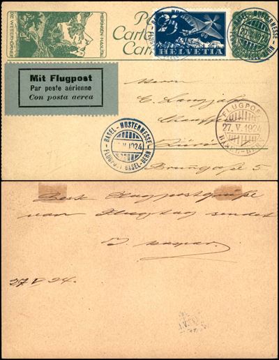 Svizzera / Aerogrammi