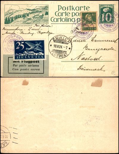 Svizzera / Aerogrammi