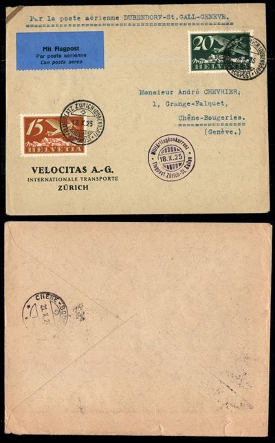 Svizzera / Aerogrammi