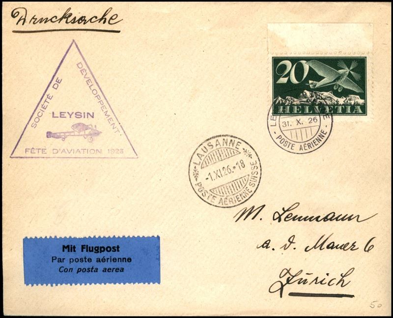Svizzera / Aerogrammi