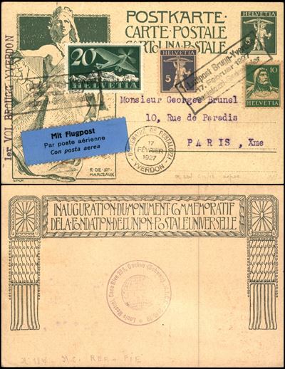 Svizzera / Aerogrammi