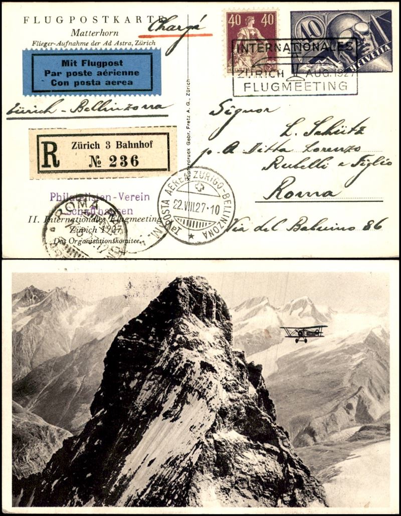 Svizzera / Aerogrammi