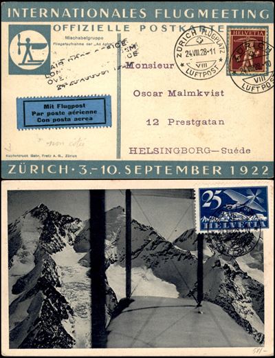 Svizzera / Aerogrammi