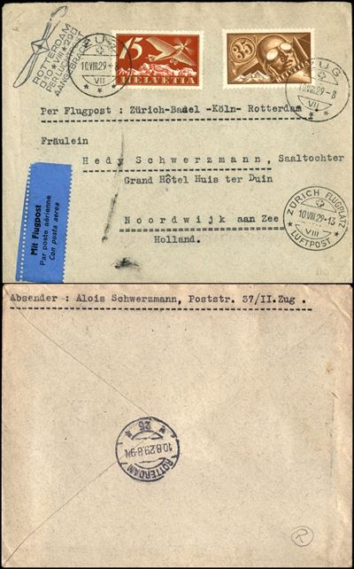 Svizzera / Aerogrammi