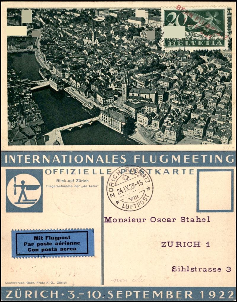 Svizzera / Aerogrammi