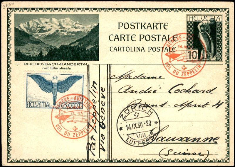 Svizzera / Aerogrammi