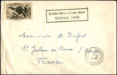 Guiana Francese / Aerogrammi