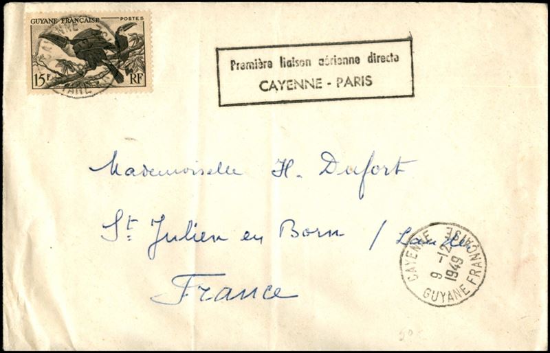Guiana Francese / Aerogrammi