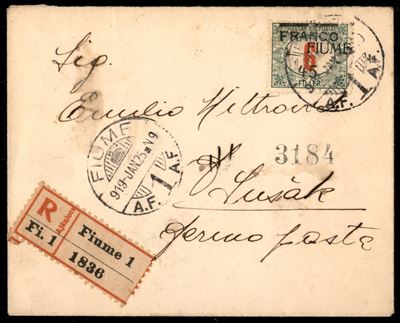 Italia / Occupazioni i Guerra Mondiale / Fiume / Posta Ordinaria