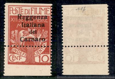 Italia / Occupazioni i Guerra Mondiale / Fiume / Posta Ordinaria