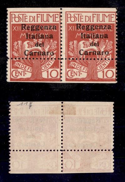 Italia / Occupazioni i Guerra Mondiale / Fiume / Posta Ordinaria