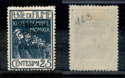 Italia / Occupazioni i Guerra Mondiale / Fiume / Posta Ordinaria