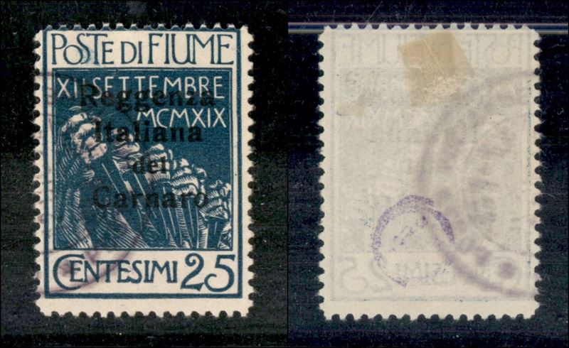 Italia / Occupazioni i Guerra Mondiale / Fiume / Posta Ordinaria