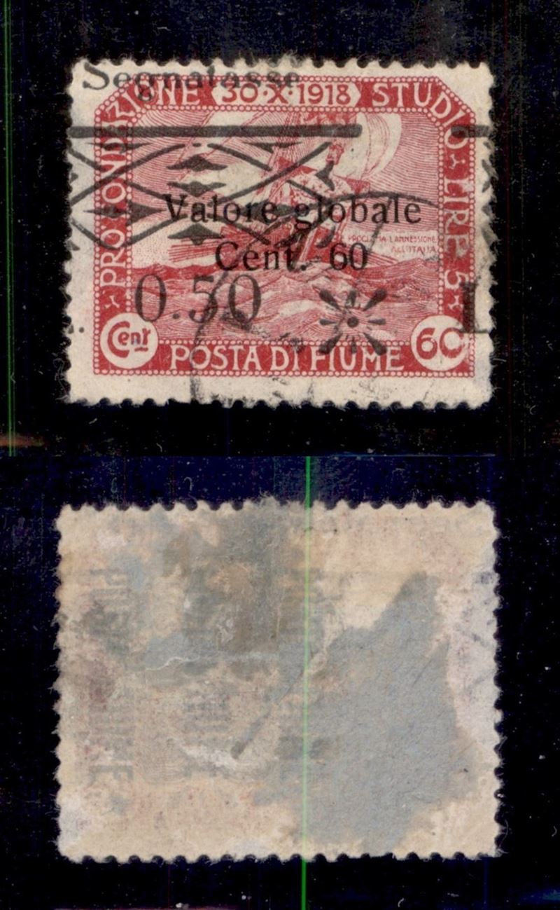 Italia / Occupazioni i Guerra Mondiale / Fiume / Segnatasse