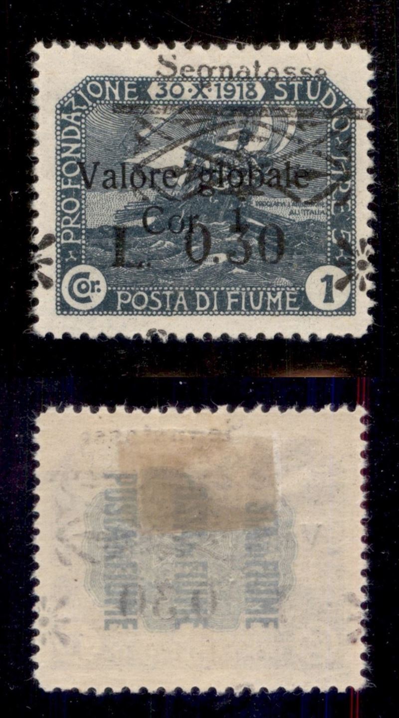 Italia / Occupazioni i Guerra Mondiale / Fiume / Segnatasse