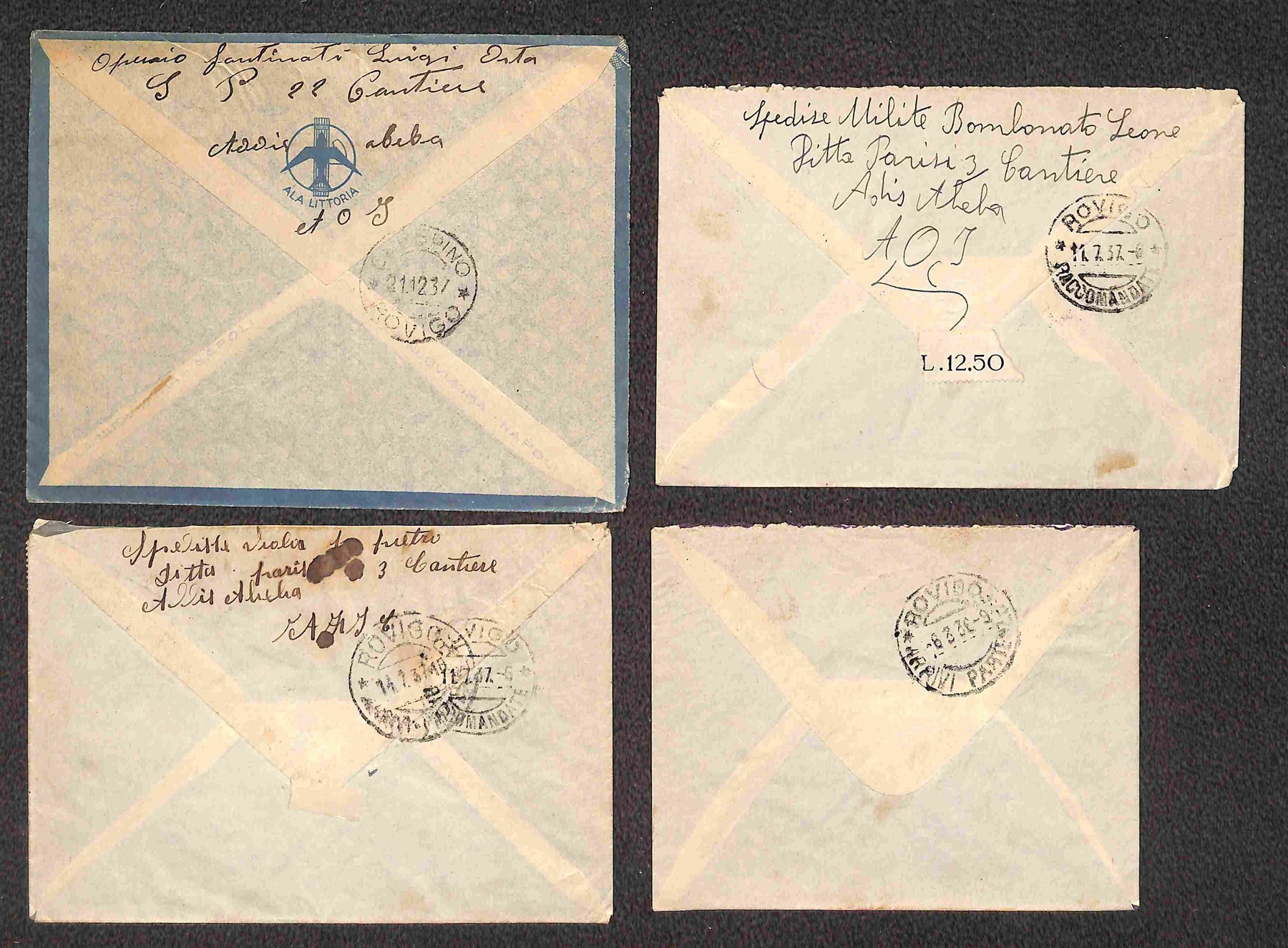 Italia / Colonie / Africa Orientale Italiana / Posta Ordinaria