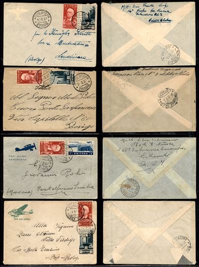 Italia / Colonie / Africa Orientale Italiana / Aerogrammi