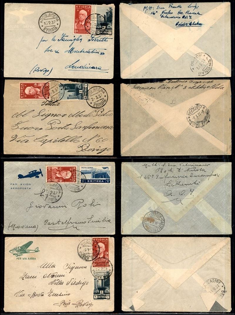 Italia / Colonie / Africa Orientale Italiana / Aerogrammi
