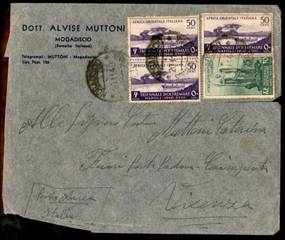 Italia / Colonie / Africa Orientale Italiana / Aerogrammi