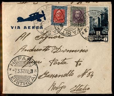 Italia / Colonie / Africa Orientale Italiana / Aerogrammi