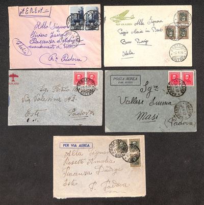 Italia / Colonie / Africa Orientale Italiana / Aerogrammi