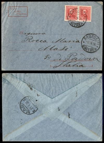 Italia / Colonie / Africa Orientale Italiana / Aerogrammi